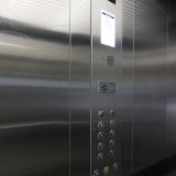 cop of a Doppler Stainless steel ECO 2 i MRL elevator